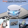 thumbnail image 3 of Funda magnética SUPFINE para iPhone 15 Pro Max gris, 3 of 7