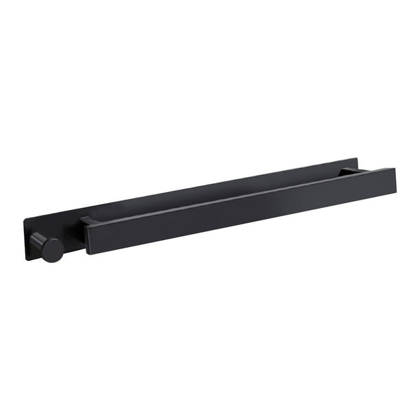 Ganchos para colgar toalleros de acero inoxidable sin perforar, toallero de barra horizontal para baño, herrajes para baño, toallero, colgador de baño
