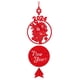thumbnail image 1 of Advancent 2024 atraer riqueza Feng Shui decoración decorativa de Año Nuevo borla colgante roja dragón alcance de aplicación Asy Kits de decoración para fiestas dos, 1 of 6