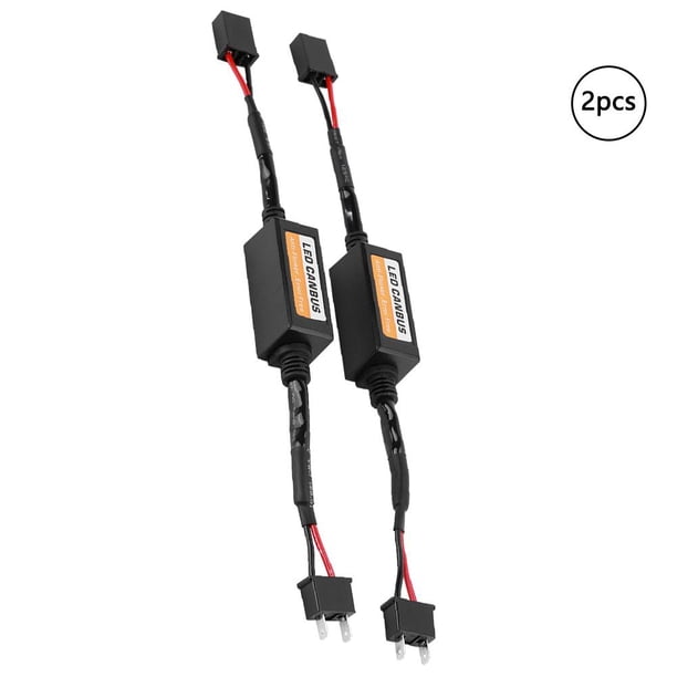 Dioche Décodeur Canbus H1/H3 - 2x Résistances Anti-Scintillement Pour LED - Annuleur D'Erreur Pour Phares - Compatible 9-12V - Solution Anti-Hyper Flash Decodeur Phare H1 Sans Erreur Dioche Décodeur Canbus H1/H3 - 2x Résistances Anti-Scintillement Pour LED - Annuleur D'Erreur Pour Phares - Compatible 9-12V - Solution Anti-Hyper Flash Decodeur Phare H1 Sans Erreur
