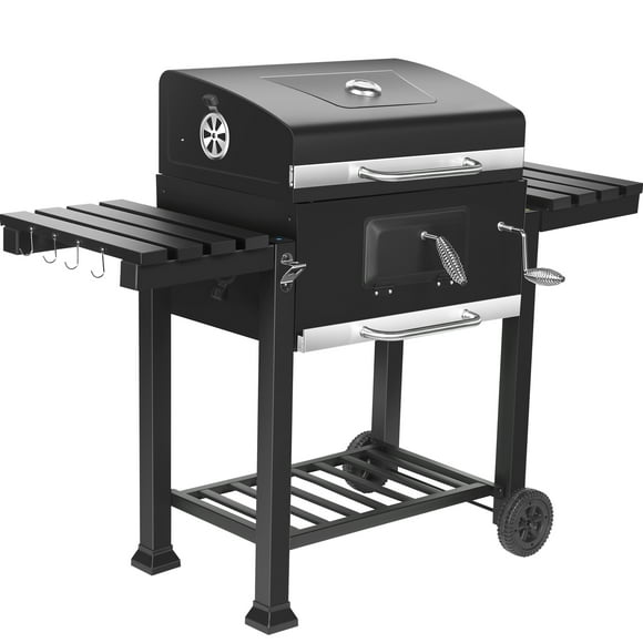 Gas Grill Folding Side Shelves