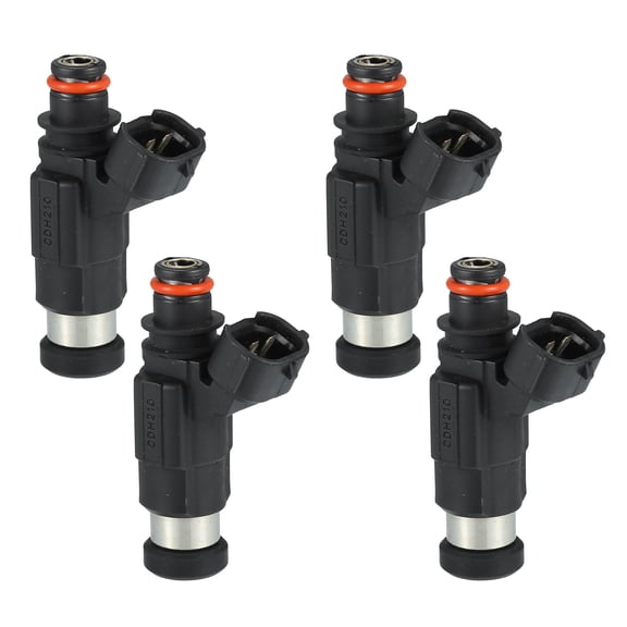 No.MD319791 Fuel Injector Fuel Injection Nozzle for Chevrolet Tracker 1999-2003 2.0L Black 4 Pcs