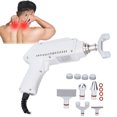 thumbnail image 4 of Masseur Électrique Chiropratique pour Colonne Vertébrale Outil de Réglage Chiropratique Résistant à la Chaleur Instrument Blanc, 4 of 8