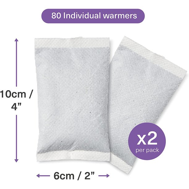 Bramble Chauffe-mains à Air – 20 Paires, Chauffe En Minutes, Jusqu'à 10h De Chaleur, Sans Odeur, Compact – Idéal Outdoor, Sport, Hiver