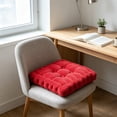 thumbnail image 6 of 15"x15" Square Comfortable Seat Cushions Home Pillow Indoor Corduroy Chair Pads Office Soft Cushion, 6 of 7