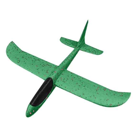 13"Foam Airplanes for for Boys & Girls, Throwing Glider Planes, Flying Styrofoam Airplane T-o.ys , Outdoor Sports Play Toys, Random Color(spots)