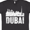 thumbnail image 4 of Inktastic Dubai City Skyline with Grunge T-Shirt, 4 of 5