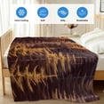 thumbnail image 4 of Yellow Forest Cooling Blanket,Lightweight Breathable Summer Throw Blanket with Double Sided Cold Effect,Pine Tree Summer Botanical Modern Art Picnic Blankets Bed Sheet for Hot Sleepers 30"x40", 4 of 8