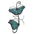thumbnail image 1 of Butterfly Style Stained Glass Window Panel Hangings Stained Glass Butterfly Suncatcher Window Hanging Decor Gift, 1 of 4