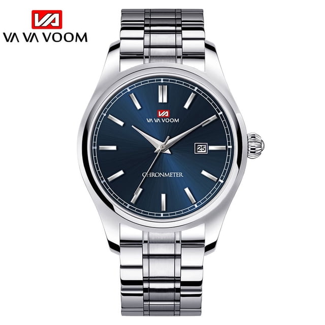 Relojes de pulsera de cuarzo de lujo para hombre, relojes casuales de negocios a la moda