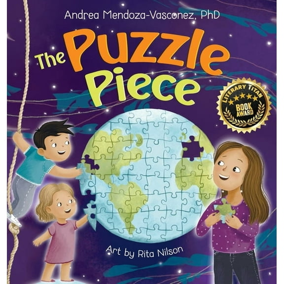 Wholesome Children: Self-Awareness The Puzzle Piece: A Children's Book About Authenticity and Self-Love, Book 3, (Hardcover)