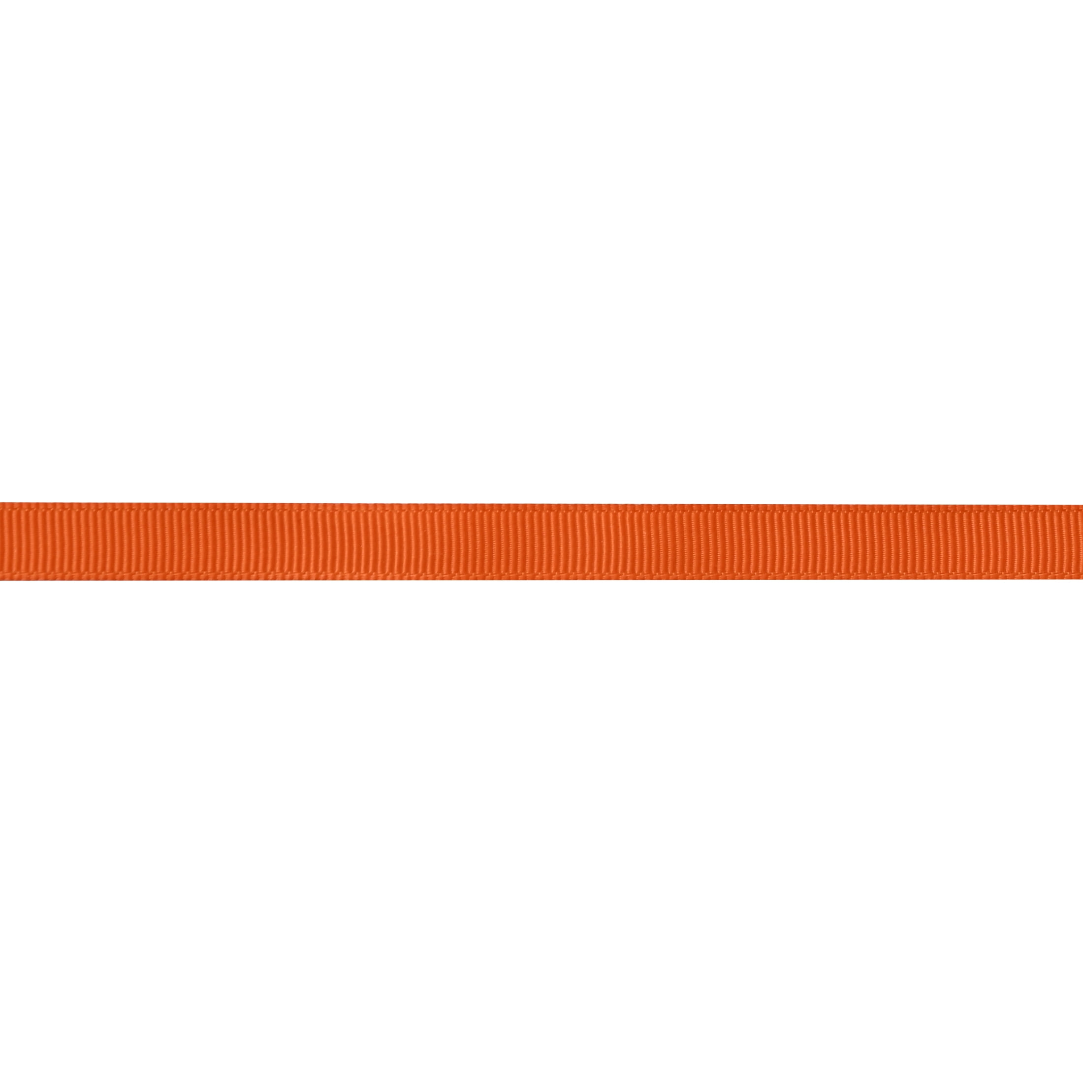 Gwen Studios 3/8" Orange Satin Ribbon, 7 yards