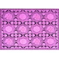 thumbnail image 1 of Ahgly Company Indoor Rectangle Persian Purple Traditional Area Rugs, 6' x 9', 1 of 4