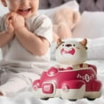 thumbnail image 6 of Kokiya Animal Cars Baby Toys, Frication Powered Car Kid' Toy, Car Ejection Inertial Car Dairy Cow, 6 of 9