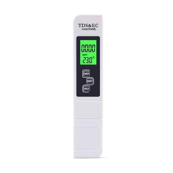 Kkmoon Détecteur de Qualité de l'Eau Multifonction 3-en-1 Stylo Testeur Portable Outil de Mesure Précis de la Qualité de l'Eau