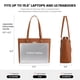 thumbnail image 3 of Bolsa para portátil LOVEVOOK para mujer, maletín de oficina grande de 15.6 pulgadas, 3 of 5