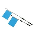 thumbnail image 3 of Drapeaux de Signalisation de Voitures Modèles avec Mât et Non DIY Modification Pièces Remplaçables Accessoire Automobile Remplacement pour WPL Bleu 2 Pcs/ensemble, 3 of 8