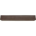 thumbnail image 3 of Ekena Millwork 6"H x 6"D x 48"W Rough Cedar Faux Wood Fireplace Mantel, Aged Pecan, 3 of 8