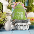 thumbnail image 6 of Inflatable Easter Egg 16IN PVC - Large Easter Hanging Ornament for Outdoor Yard Garden, Blow Up Holiday Decoration & Spring Party Decor, 6 of 9