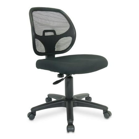 Interion Mesh Office Chair Back Support Fabric Upholstered Interion Mesh Office Chair Back Support Fabric Upholstered Seat Height Adjustment Lever