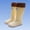 Beige, variant on Caywon Women's Tall Rain Boots Mens Packable Waterproof Non-Slip Knee High Rubber Boots Lightweight Adjustable Drawstring Wide calf Garden Shoes Outdoor Work