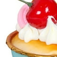 thumbnail image 3 of Fake Cupcake Prop Beautiful Fruit Decorative PU Model Artificial Fruit Cupcake Display for Restaurant Bakery Cherry Type, 3 of 5