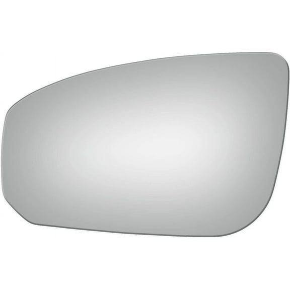 Flat Driver Side Replacement Mirror Glass Fits 2004-2008 Nissan Maxima W/O Baking Plate