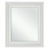 Better Homes & Gardens 23x27 Inch White Beveled Wall Mirror