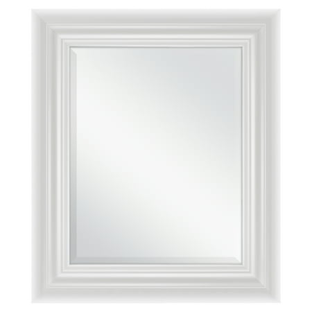 Antique White Black Beveled Better Homes & Gardens Beveled Wall Mirror, 23'' x 27'', Available in Black or White ()