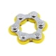 thumbnail image 1 of Partheme Novelty Toys 3 Counts Chain Stress Relief Toys Stress And Anxiety Relief Toys Black Green Light blue Red Yellow, 1 of 2