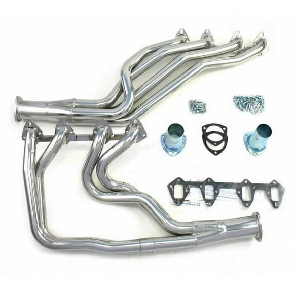 Dougs Headers D625 Full Length Headers 1.75 in. Primary 3 in. dia. Collector Steel - Ceramic - Big Block Ford - Various Ford Applications