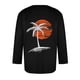 thumbnail image 4 of Amzcrzy - Sudadera Para Hombre, Estilo Casual, Cuello Redondo, Manga Corta, Estampado, Color Negro, Xl, 4 of 4