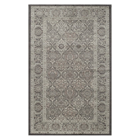 Rugs America Riviera 2'2" x 8' Rug in Black