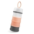 thumbnail image 1 of Dispensador de fórmula para bebés sobre la marcha, contenedor de fórmula portátil para llevar, contenedores de refrigerios para bebés y niños, apilables, sin BPA, antiderrames, 1 of 5