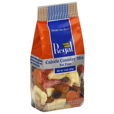 Regal Gourmet Snacks Calorie Counter Dried Fruit Mix, 10 oz (Pack of 8)