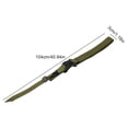 thumbnail image 4 of Greeniant Eslinga de 3 puntos de liberación rápida accesorio de exquisito suministros de senderismo eslingas ajustables cuerda de seguridad correa Type2 NO2 Greeniant OD000900-02, 4 of 6
