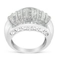 thumbnail image 3 of 14K White Gold 1ct TDW Queen Style Diamond Band (H-I,SI1-SI2), 3 of 6