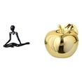 thumbnail image 1 of Estatua De Cerámica Con Forma De Fruta De Pensador Abstracto Creativo, Escultura Decorativa única, Adorno Para Escritorio, Entrada, Dormitorio, Porche, Regalo De Inauguración De La Casa., 1 of 8