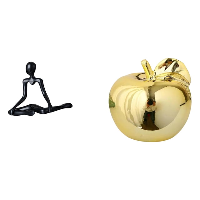 Estatua De Cerámica Con Forma De Fruta De Pensador Abstracto Creativo, Escultura Decorativa única, Adorno Para Escritorio, Entrada, Dormitorio, Porche, Regalo De Inauguración De La Casa.