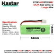 thumbnail image 2 of Kastar 1-Pack Battery Replacement for Vtech BT183482, Vtech BT283482, Vtech DECT 6.0 Home Handset Telephone Vtech 89-1348-01, Vtech DS640 DS6401 DS6401-16, Vtech DS6421 DS6421-2 DS6421-26 DS6421-3, 2 of 5