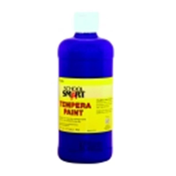 School Smart NonToxic MultiPurpose Liquid Tempera Paint, 1 Pint
