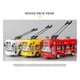 thumbnail image 2 of 1:50 Alloy Bus Model London Single Tram Bus Vehicles Car Toy with Light & Sound Collections, 2 of 5