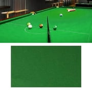 Professional Billiards Cloth Accessory 7ft 8ft 9ft Long Fabric Felt Tablecloth Durable Replacement Mat for Game Snooker Indoor Clubs Hotel , Green, 2.8x1.45M