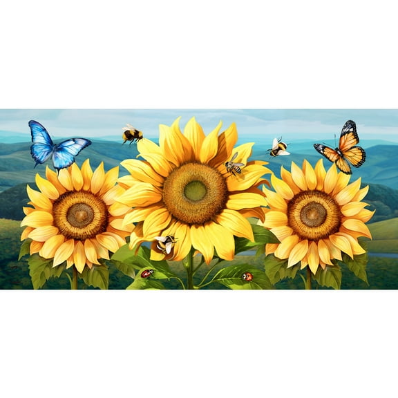 Briarwood Lane Sunflower Dance Mini Mat