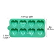 thumbnail image 3 of Beautynvta 3D Heart Silicone Mold for Chocolate, 8 Cavities Easy Demold Heart Shaped Mold Tray for Making Breakable Cake, Chocolate, Cheesecake, Valentine's Day Gift, 3 of 9