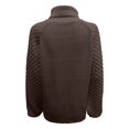 thumbnail image 6 of Winter Knitted High Neck Pullover Sweater Soft Warm Turtleneck Top Cozy Casual Fall Fashion Comfortable Yarn Elegant Long Sleeve Outerwear, 6 of 6