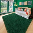 thumbnail image 4 of Deep Green Area Rug for Living Room,5x8 Rug,Fluffy Thick Rug for Bedroom,Soft Indoor Furry Rug for Kids Room,Teen,Women,Shag Modern Cool Rug for Nursery Playroom Classroom,Carpet, 4 of 8