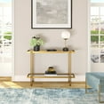 thumbnail image 5 of Evelyn&Zoe Inez 42" Wide Rectangular Console Table, Blackened Bronze, 5 of 9