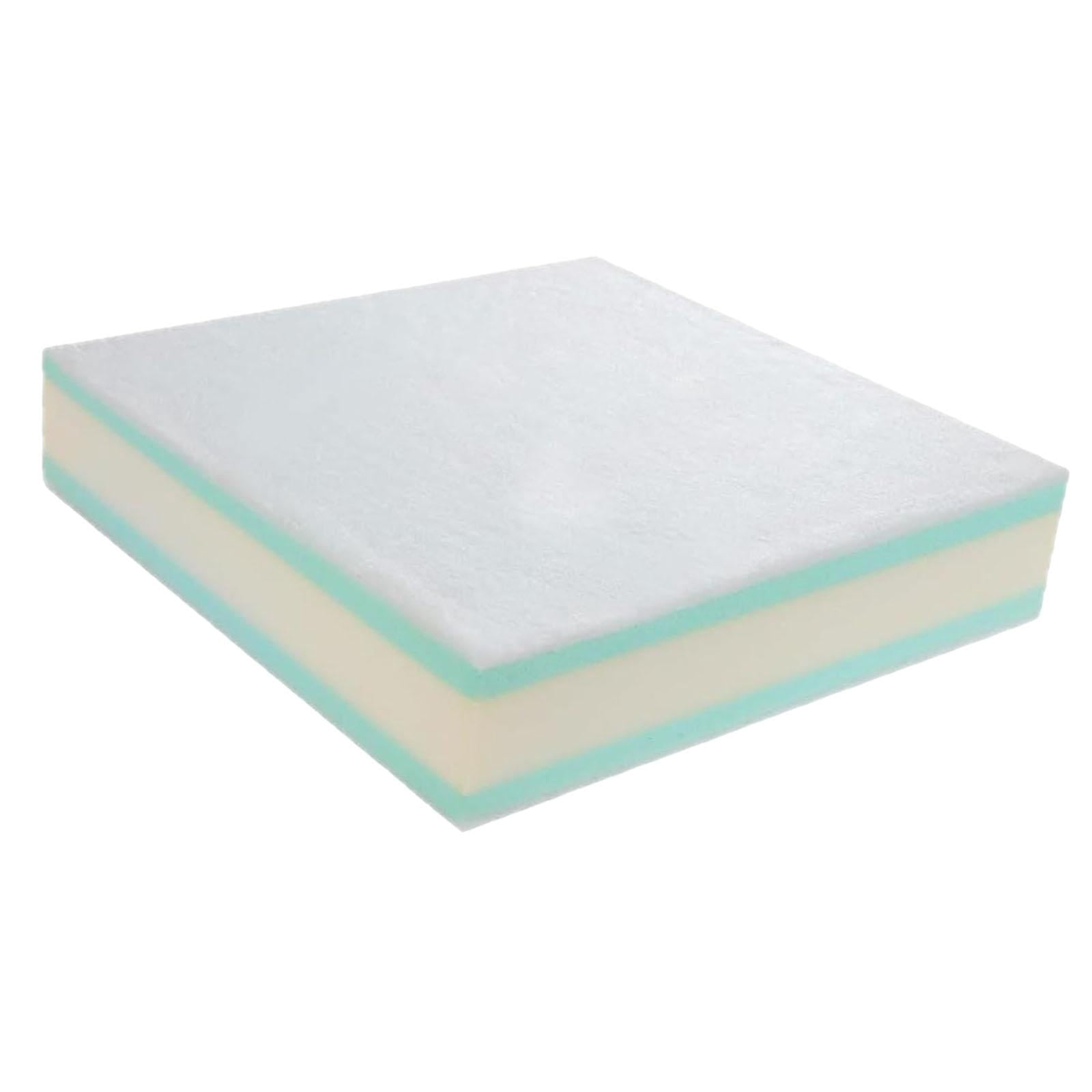 Dualoai Couch Cushion Replacement Attachment Easy to Install Soft Upholstery Cushion 56cmx56cmx15cm