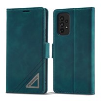 Dteck Wallet Case for Samsung Galaxy A53 5G,Magnetic Protect PU Leather Flip Folio Case with Card Holder [Durable TPU Shockproof Interior Case] Kickstand Cover for Samsung Galaxy A53 5G, Green